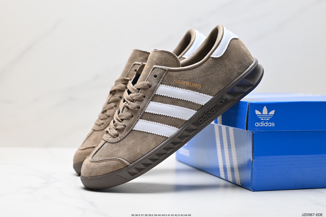 140 阿迪达斯/Adidas Handball Spezial”Brown“手球运动员系列低帮休闲鞋 GW5752