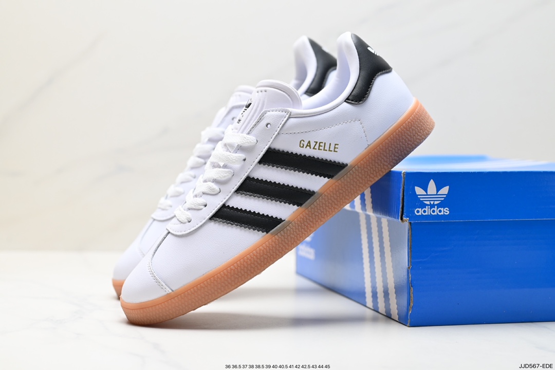 130  adlidas originals Gazelle Indoor ”棕白“ 这款阿迪达斯运动鞋 IG3507