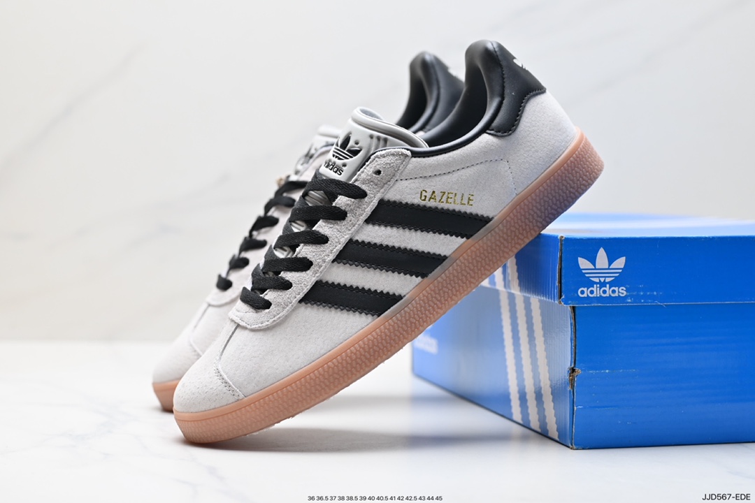 130  adlidas originals Gazelle Indoor ”棕白“ 这款阿迪达斯运动鞋 IG3507