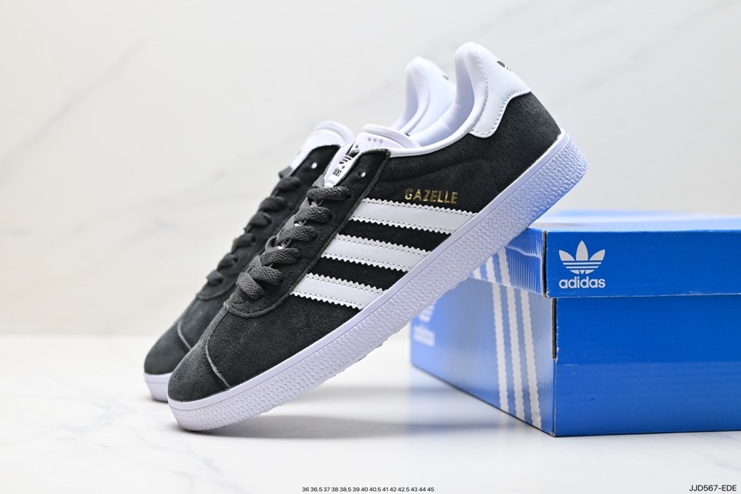 130  adlidas originals Gazelle Indoor ”棕白“ 这款阿迪达斯运动鞋 IG3507