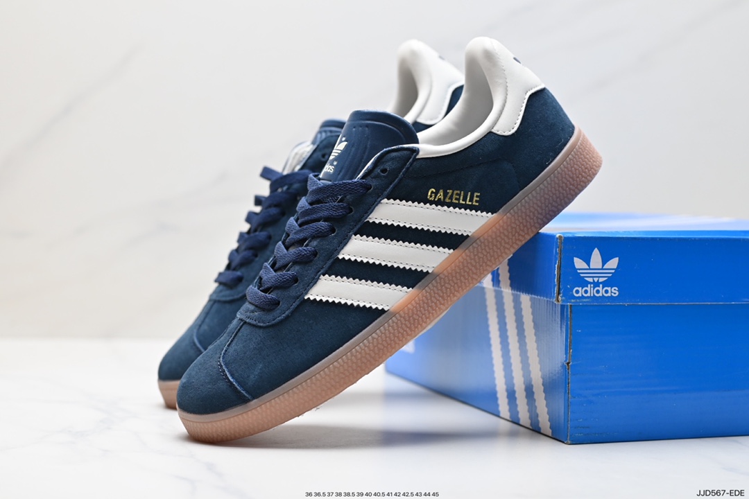 130  adlidas originals Gazelle Indoor ”棕白“ 这款阿迪达斯运动鞋 IG3507