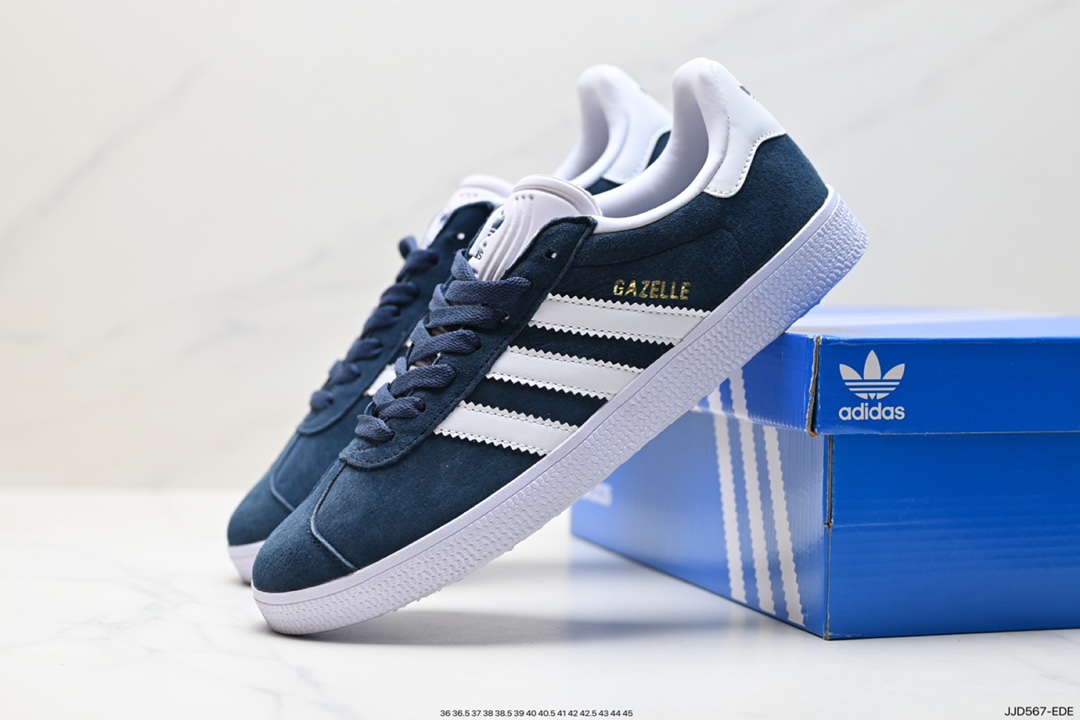 130  adlidas originals Gazelle Indoor ”棕白“ 这款阿迪达斯运动鞋 IG3507