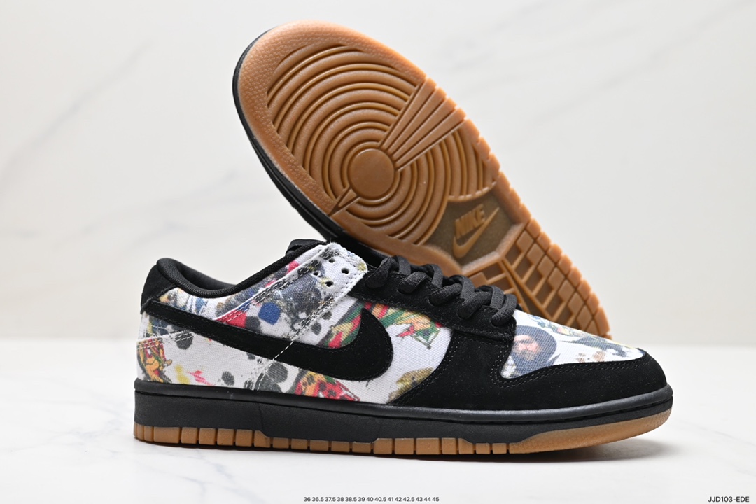 130 耐克Nike SB Dunk Low扣篮系列低帮休闲运动滑板板鞋 FD8778-001