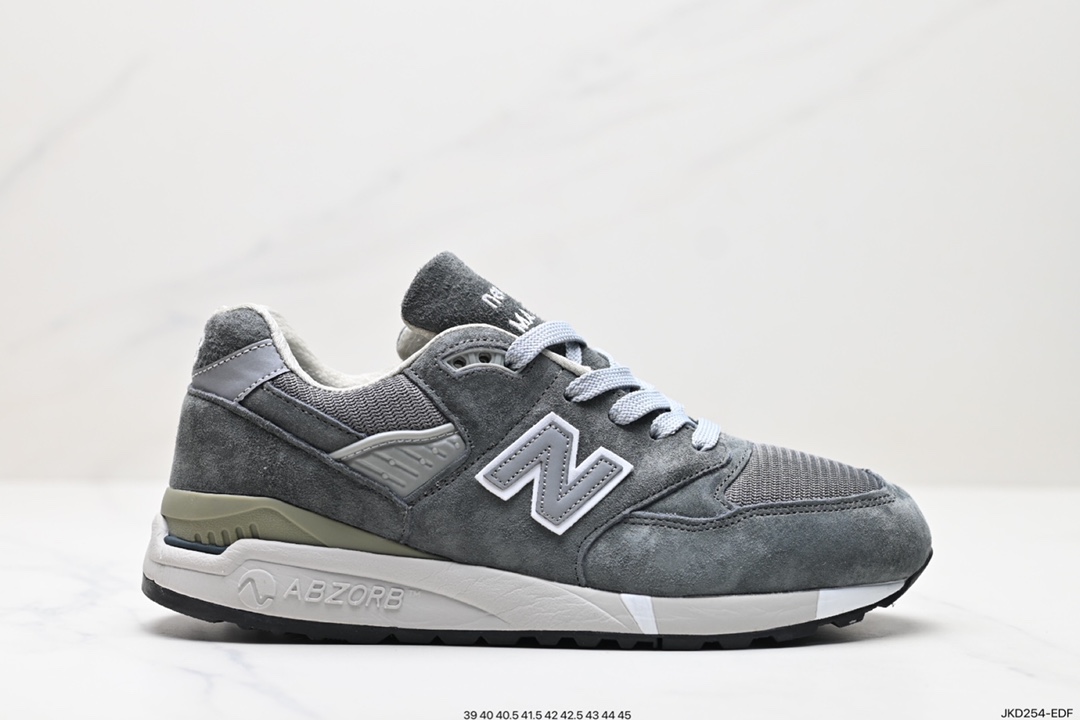 160 New Balance M998高端美产血统系列经典复古休闲运动慢跑鞋 M998GY