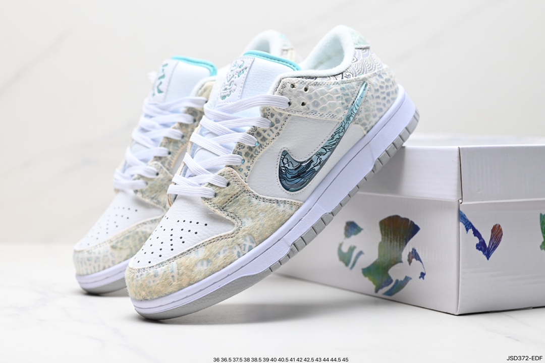 200 耐克Nike Dunk Low 耐克 SB 低帮 CNY龙年限定 三太子敖丙  DV0831-101