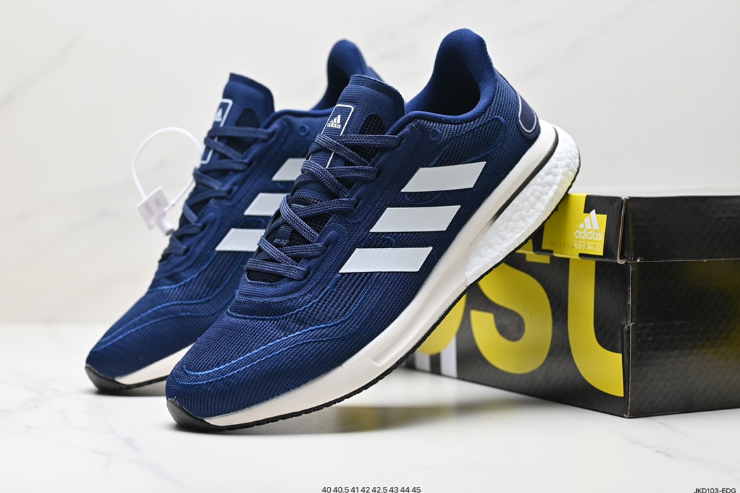 160 Adidas Supernova M 马拉松赛事休闲运动跑步鞋 FV6027