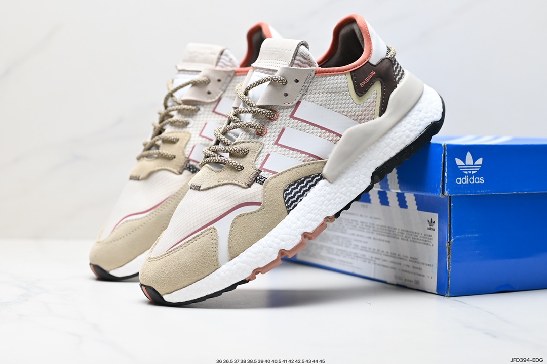 170 AD Nite Jogger 2019 Boost 三叶草 联名夜行者 BD7954 复古跑鞋