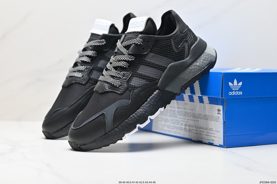 170 AD Nite Jogger 2019 Boost 三叶草 联名夜行者 BD7954 复古跑鞋