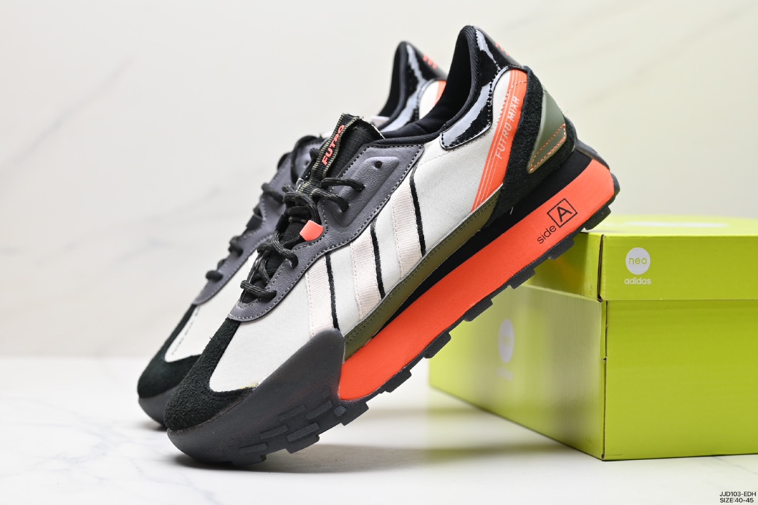 130 阿迪达斯 Adidas Futro Mixr NEO H潮流复古FM碰碰鞋 GY4742