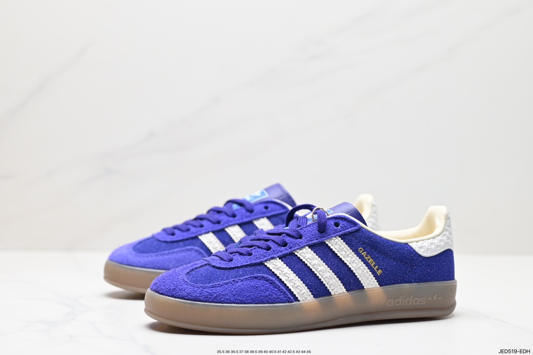 150 adlidas originals Gazelle Indoor ”棕白“ IF1806