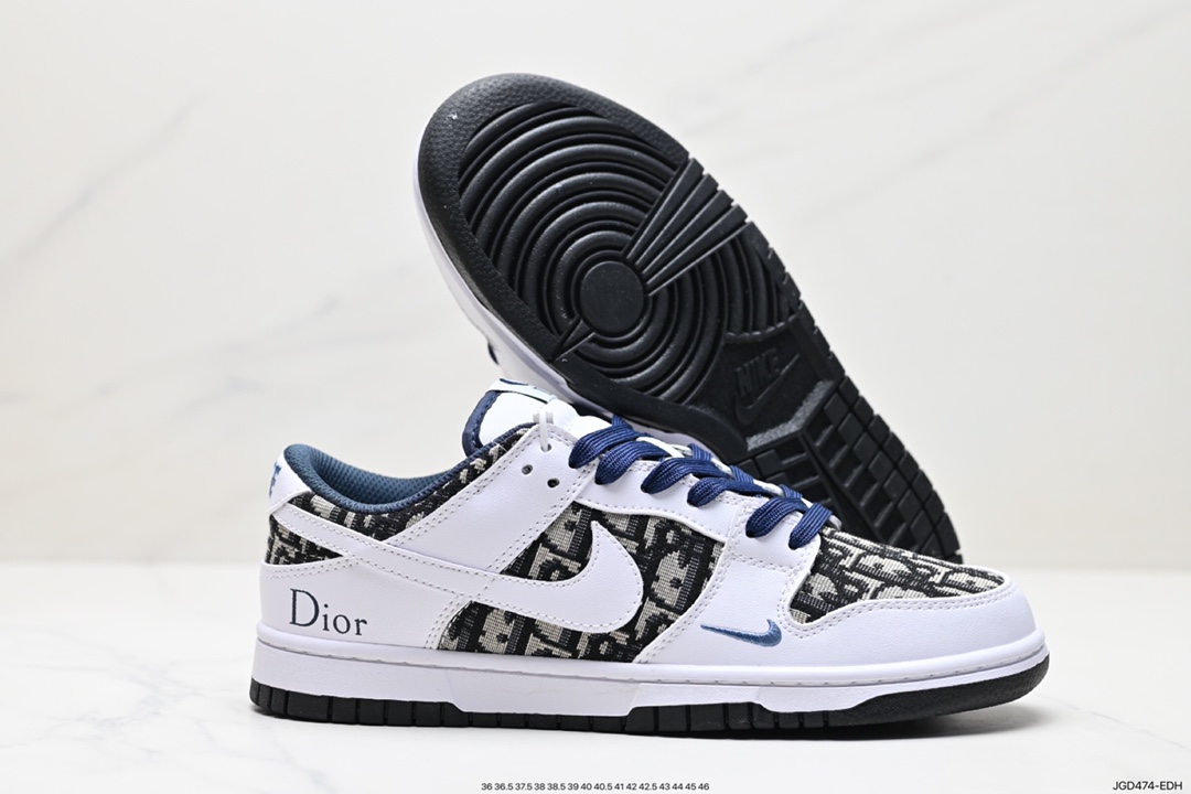 180 耐克Nike SB Dunk Low扣篮系列低帮休闲运动滑板板鞋 DR9158-007