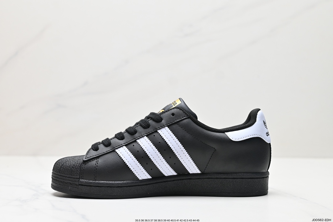 120 阿迪达斯Adidas三叶草 Originals Superstar”Sail/Green/Lace“贝壳头板鞋 EG4959