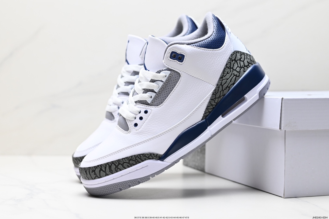 200 Air Jordan 3 Retro ”Hide and Sneak“ 白灰棕 AJ3 乔丹3代 aj3 乔3 白灰棕 CT8532-140