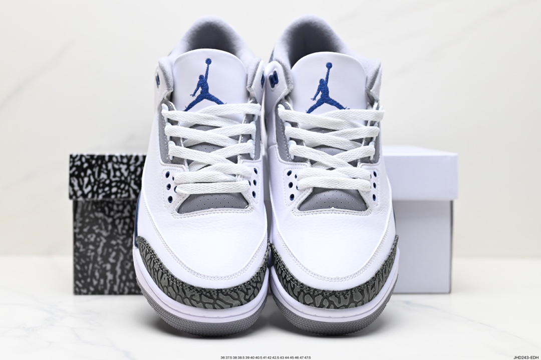 200 Air Jordan 3 Retro ”Hide and Sneak“ 白灰棕 AJ3 乔丹3代 aj3 乔3 白灰棕 CT8532-140