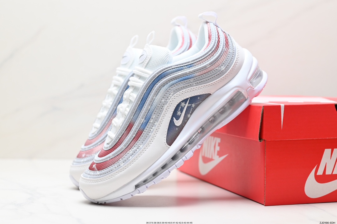 240 灰色Nike Air Max 97子弹“Grey Sail”低帮复古百搭休闲运动鞋