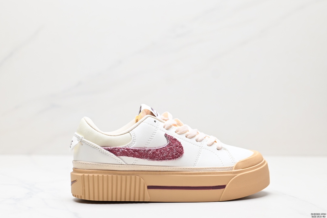 90 耐克Nike Court Legacy 百搭单品 耐克Nike Court Legacy学院小白板鞋 DZ4766-133