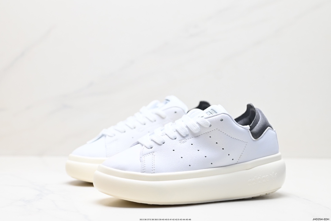 190 阿迪达斯Adidas Stan Smith Pf W 三叶草经典百搭休闲运动板鞋  ID3741