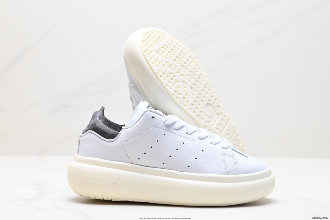 190 阿迪达斯Adidas Stan Smith Pf W 三叶草经典百搭休闲运动板鞋  ID3741