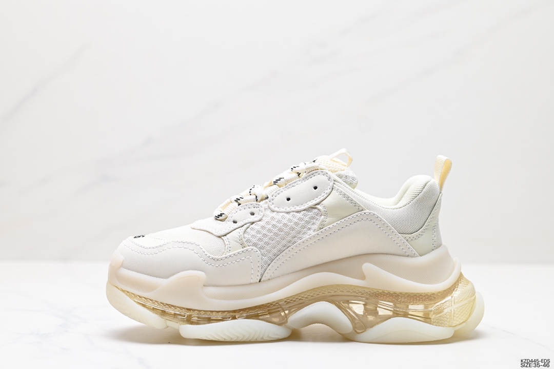 480 BALENCIAGA  Triple S 巴黎世家/Balenciaga 三代做旧厚底老爹鞋