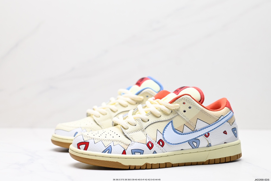 160 耐克Nike SB Dunk Low 扣篮系列复古低帮休闲运动滑板板鞋 FD2608-126