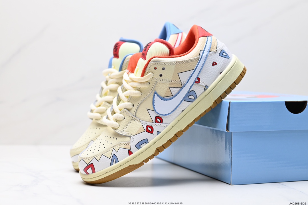 160 耐克Nike SB Dunk Low 扣篮系列复古低帮休闲运动滑板板鞋 FD2608-126