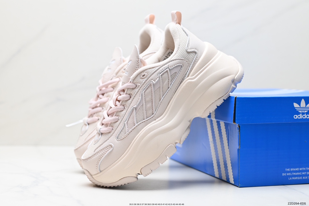 250 三叶草增高老爹鞋 adidas originals Ozgaia低帮休闲鞋 IG6049