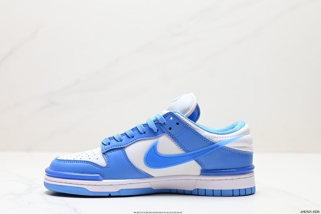 190 耐克Nike SB Dunk Low Twist”Panda“扣篮板鞋“黑白熊猫立体钩子”DZ2794-002