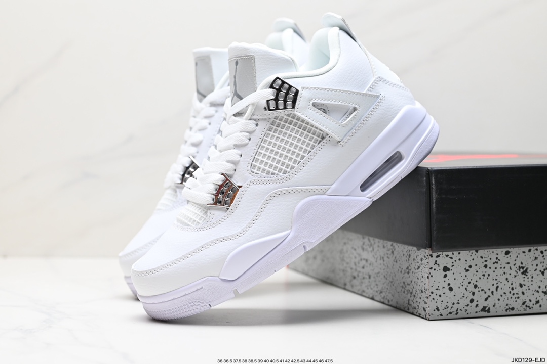 160 Nike Air Jordan 4 Retro OG”Fire Red“迈克尔·乔丹AJ4代中帮篮球鞋 DH6927-111