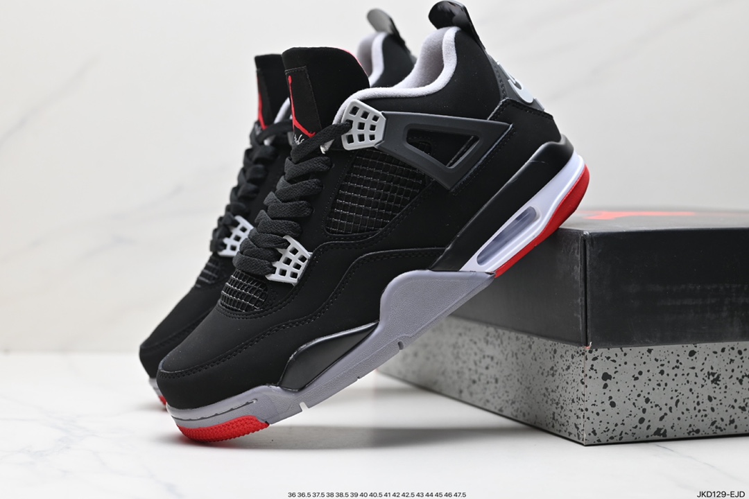 160 Nike Air Jordan 4 Retro OG”Fire Red“迈克尔·乔丹AJ4代中帮篮球鞋 DH6927-111