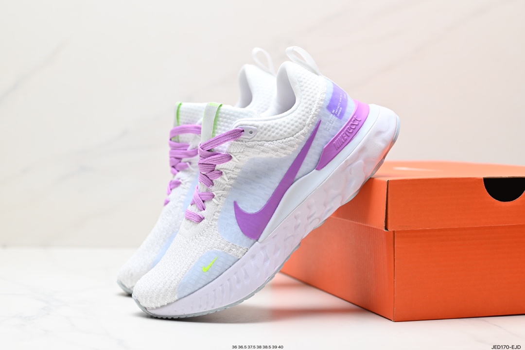 150 W NIKE Zoom React Infinity Run Fk 3 马拉松机能风格运动鞋  DZ3016-100