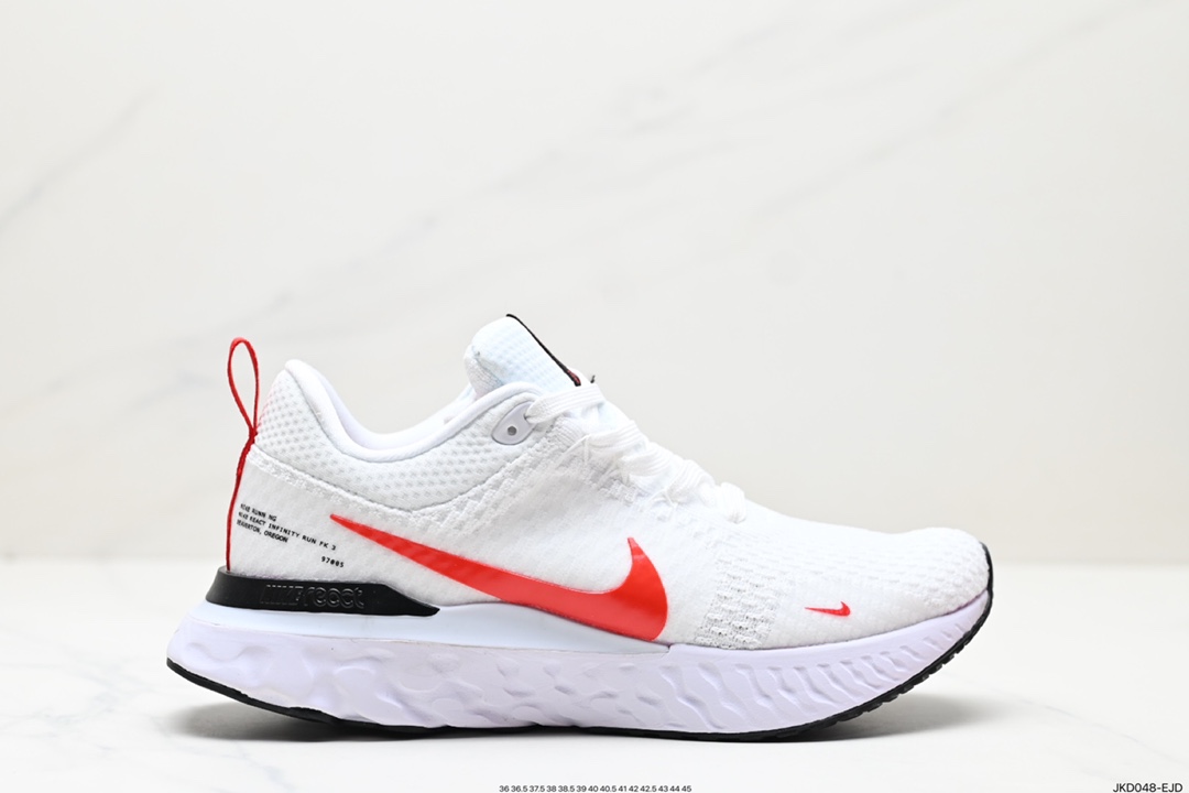 160 W NIKE Zoom React Infinity Run Fk 3 马拉松机能风格运动鞋 DZ3016-100