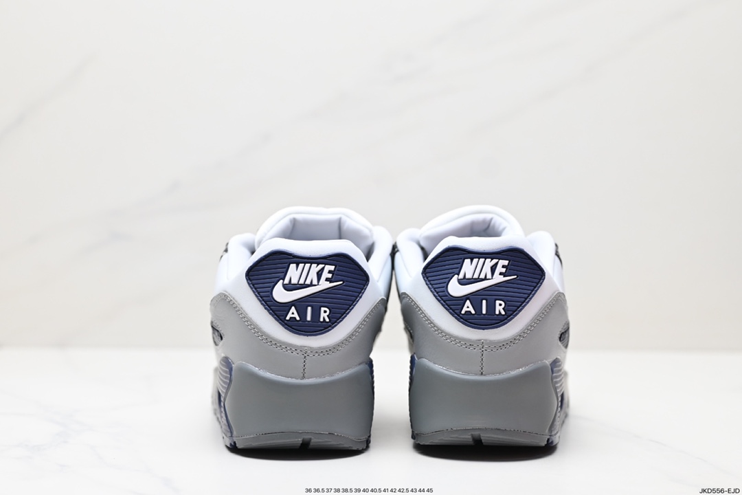 160 耐克Nike Air Max 90 经典复古小气垫缓震跑鞋 DQ8235-001