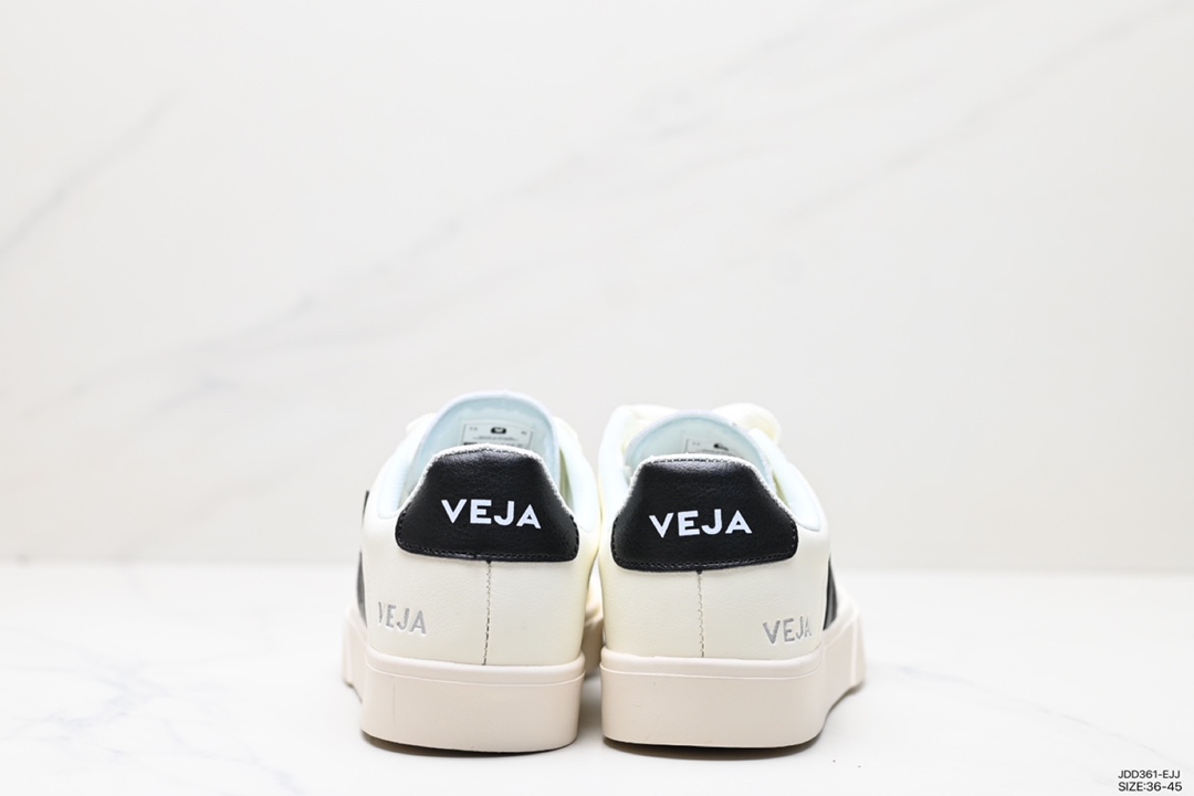 120 Ins爆款法国国民V字经典小白板鞋 Veja Leather Extra Sneakers 春季入夏简约百搭款