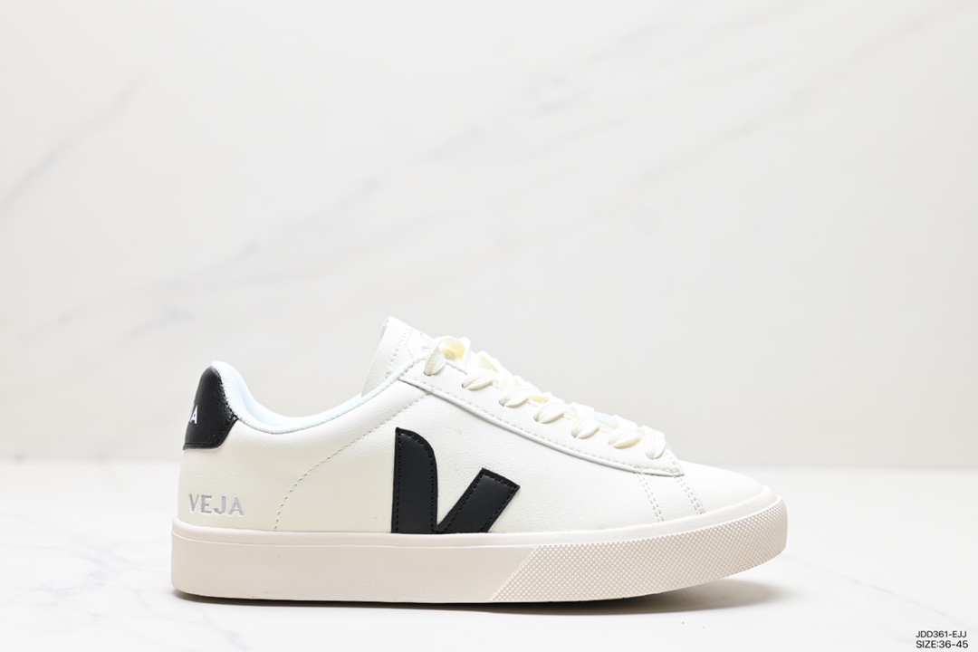 120 Ins爆款法国国民V字经典小白板鞋 Veja Leather Extra Sneakers 春季入夏简约百搭款