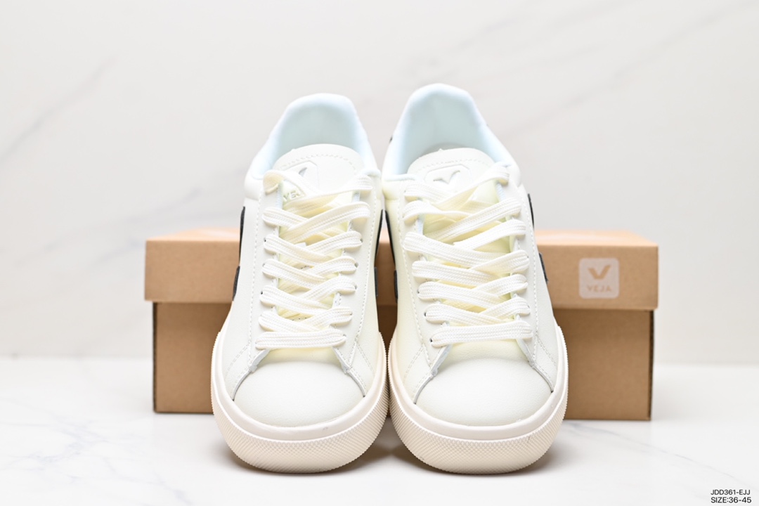 120 Ins爆款法国国民V字经典小白板鞋 Veja Leather Extra Sneakers 春季入夏简约百搭款