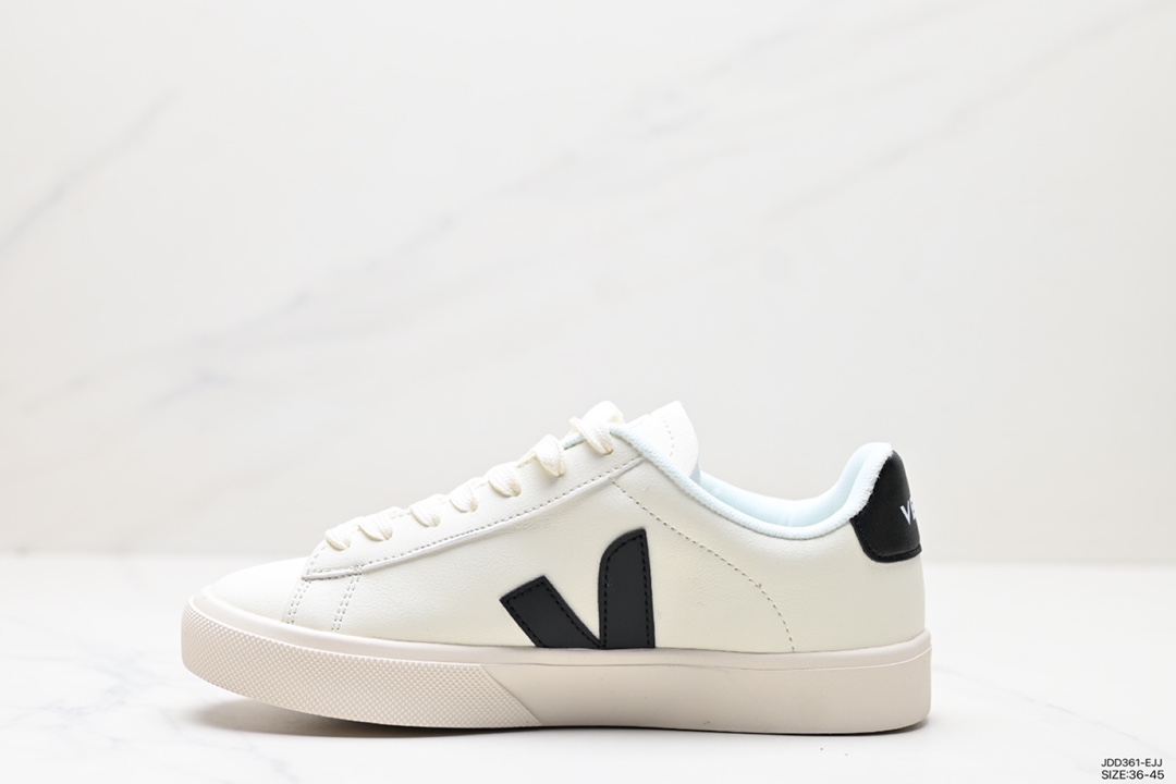 120 Ins爆款法国国民V字经典小白板鞋 Veja Leather Extra Sneakers 春季入夏简约百搭款