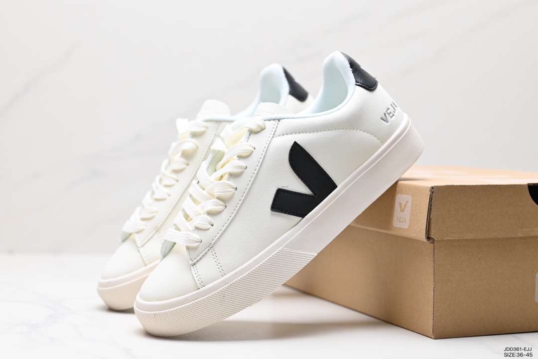 120 Ins爆款法国国民V字经典小白板鞋 Veja Leather Extra Sneakers 春季入夏简约百搭款