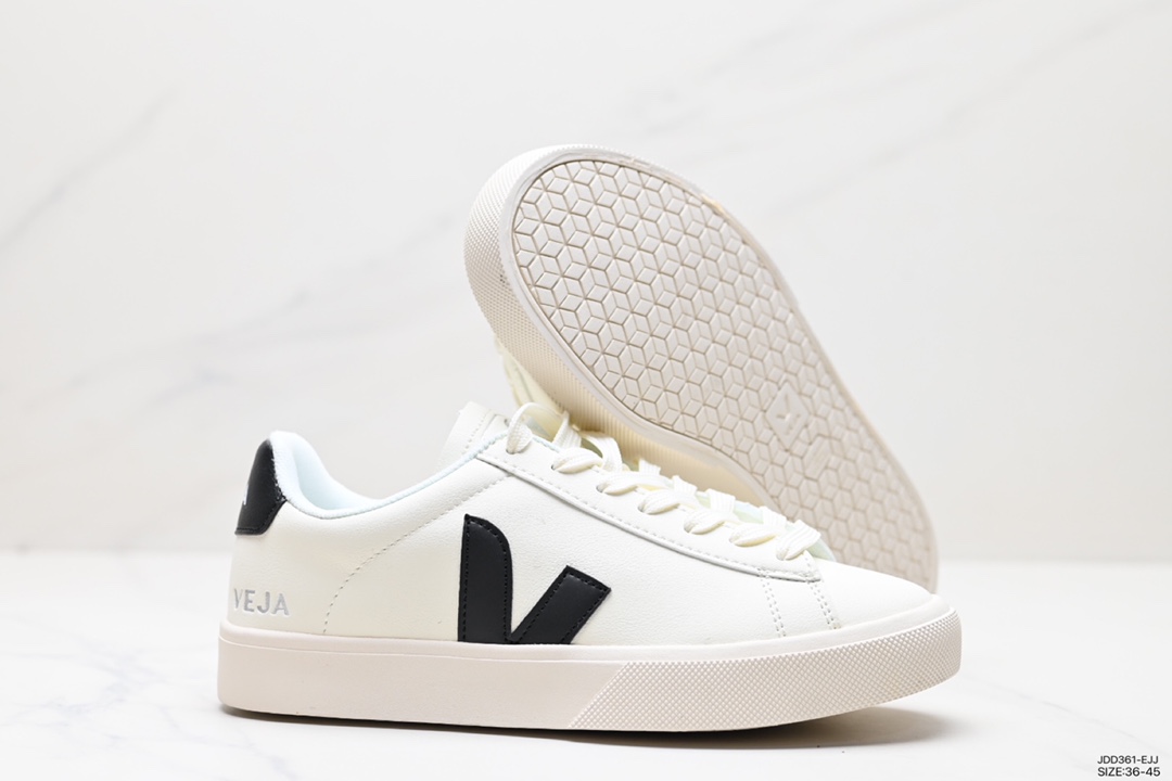 120 Ins爆款法国国民V字经典小白板鞋 Veja Leather Extra Sneakers 春季入夏简约百搭款