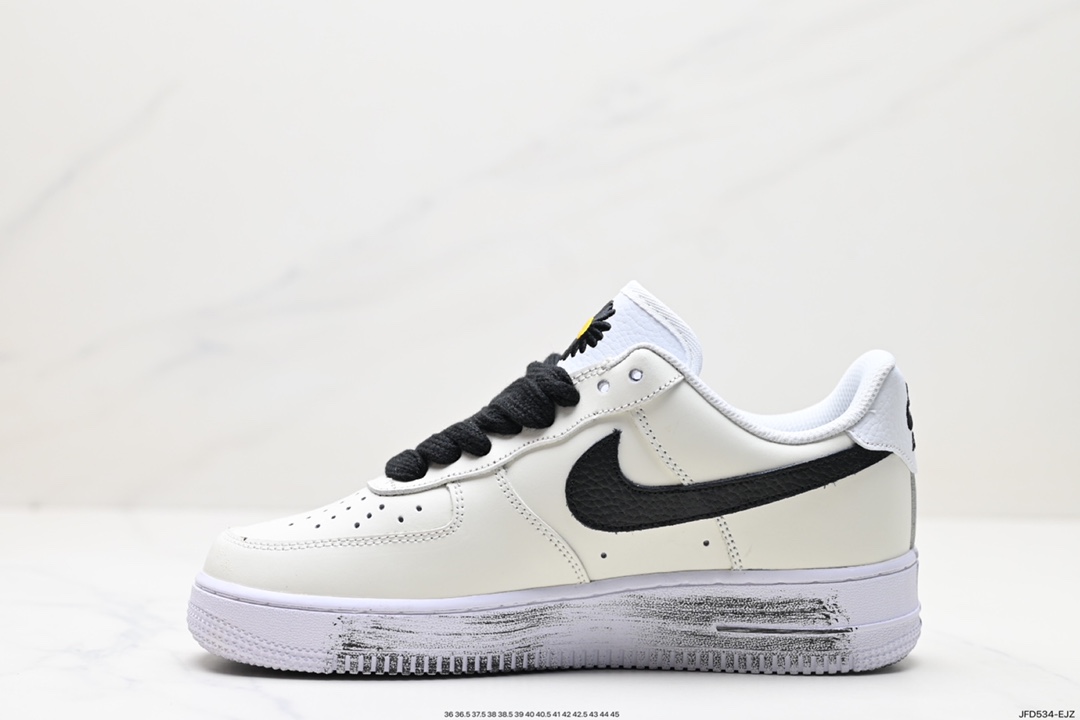 170 PEACEMINUSONE X Nike Air Force1”Para-Noise 2.0”黑白 DD3223-100