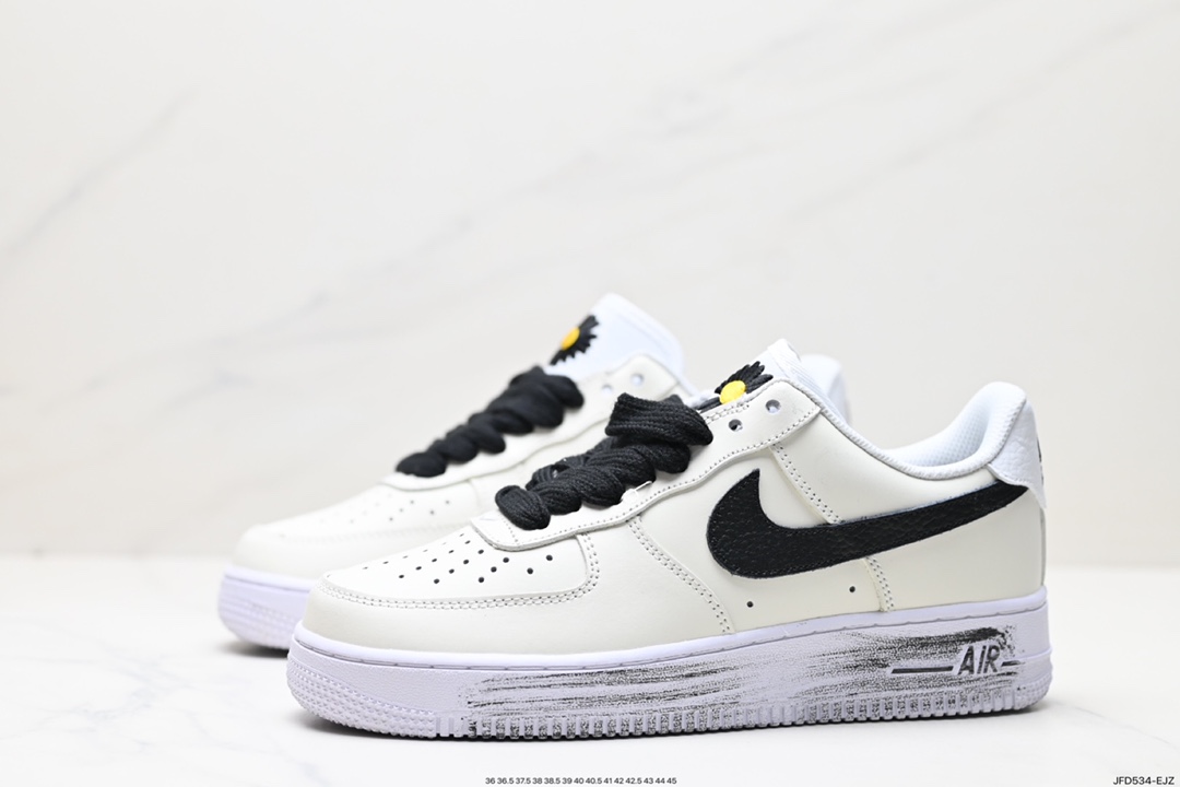 170 PEACEMINUSONE X Nike Air Force1”Para-Noise 2.0”黑白 DD3223-100