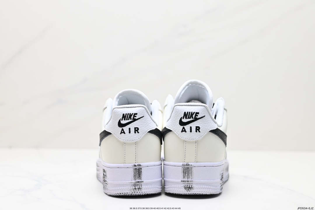 170 PEACEMINUSONE X Nike Air Force1”Para-Noise 2.0”黑白 DD3223-100