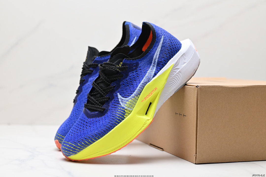 140 耐克NIKE ZoomX Vaporfly NEXT% 3 马拉松 泡棉超轻缓震运动慢跑鞋 DV4130-001