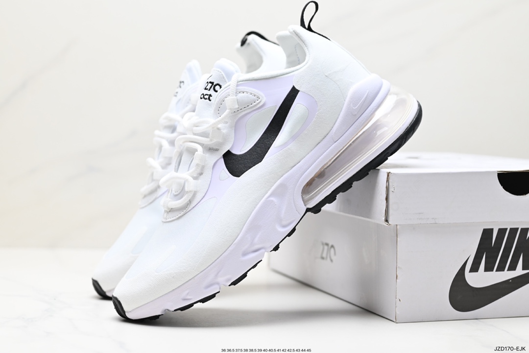 140 耐克Nike Air Max 270 React QP "White/Light Blue"270瑞亚慢跑鞋 CI3866-004