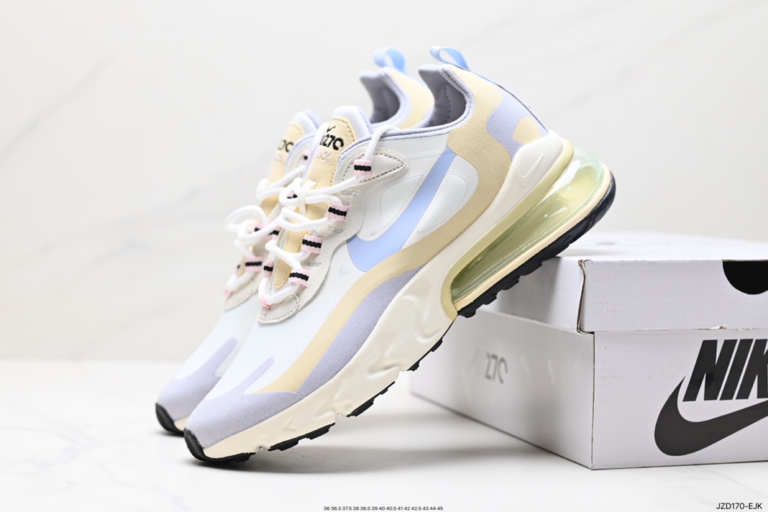 140 耐克Nike Air Max 270 React QP “White/Light Blue”270瑞亚慢跑鞋 CI3866-004