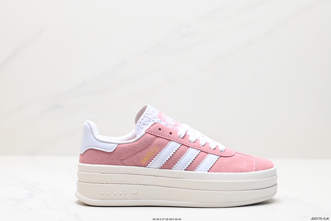 120 阿迪达斯Adidas Gazelle Bold w 低帮复古百搭休闲运动板鞋 ID6997