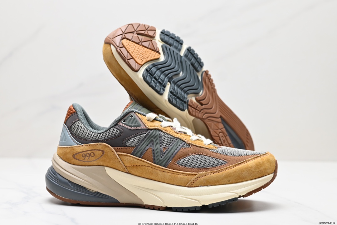 160 新百伦 New Balance M990代系列跑步鞋“自1982年问世的元祖级“老爹鞋”990系列  M990CH6