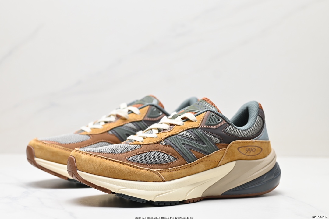 160 新百伦 New Balance M990代系列跑步鞋“自1982年问世的元祖级“老爹鞋”990系列  M990CH6