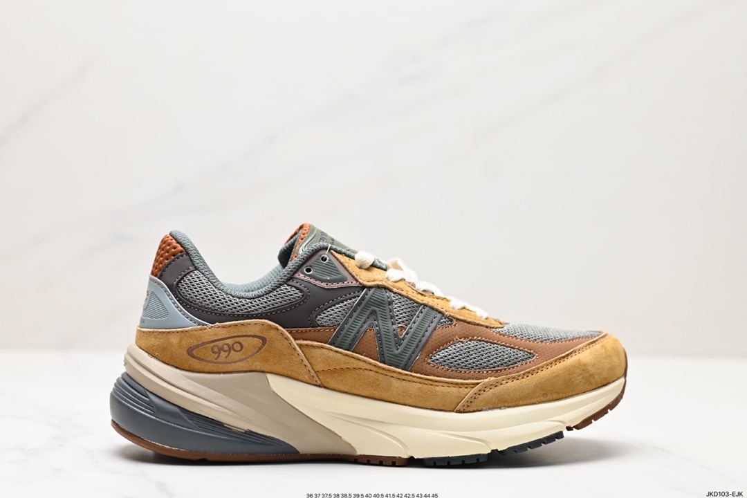 160 新百伦 New Balance M990代系列跑步鞋“自1982年问世的元祖级“老爹鞋”990系列  M990CH6