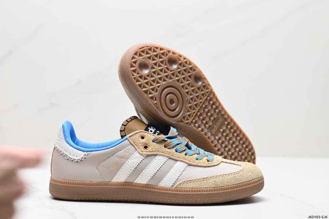 160 阿迪达斯adidas originals Samba Year of the Dragon ultimate move 耐磨透气 低帮板鞋 HQ6067