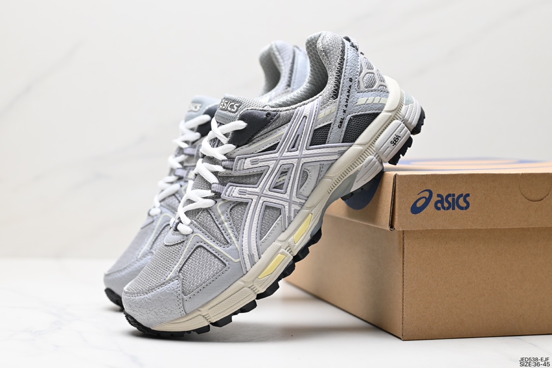 150 ASICS/亚瑟士 Tiger Gel-Kahana 8代户外越野休闲运动跑步鞋